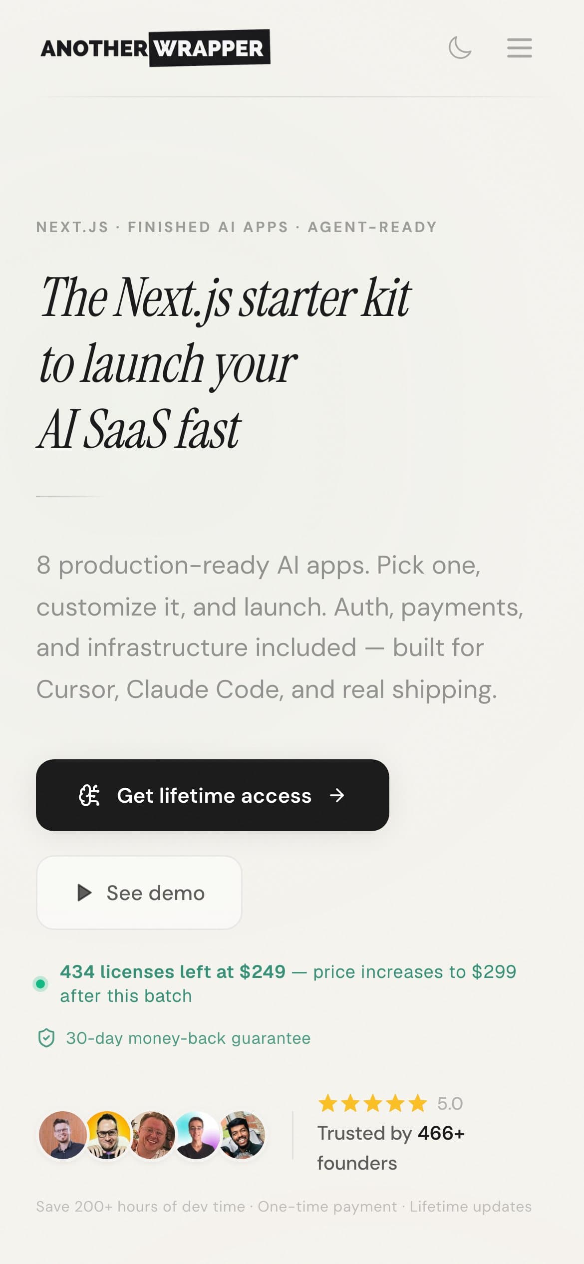 AnotherWrapper on mobile