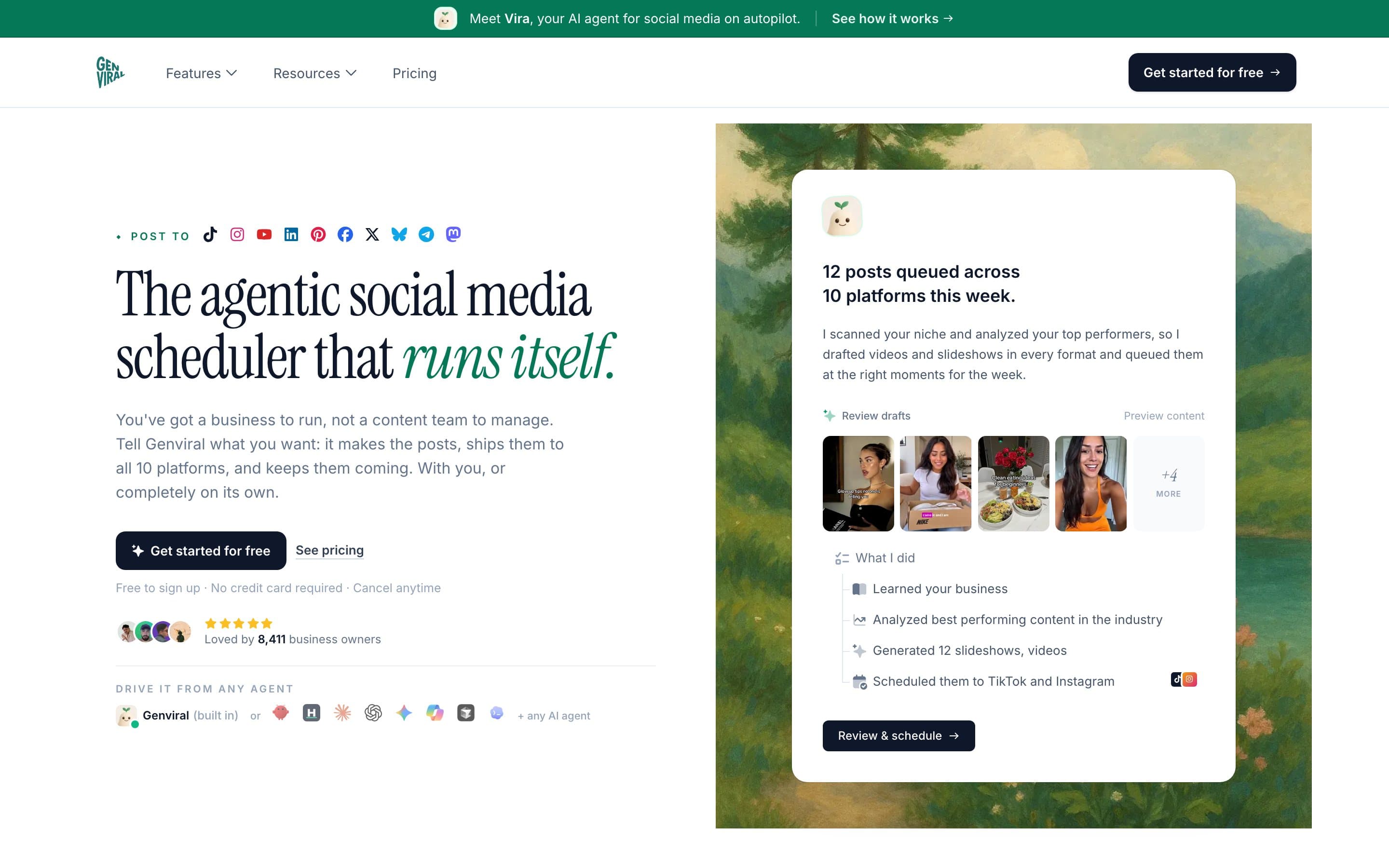 Genviral product screen