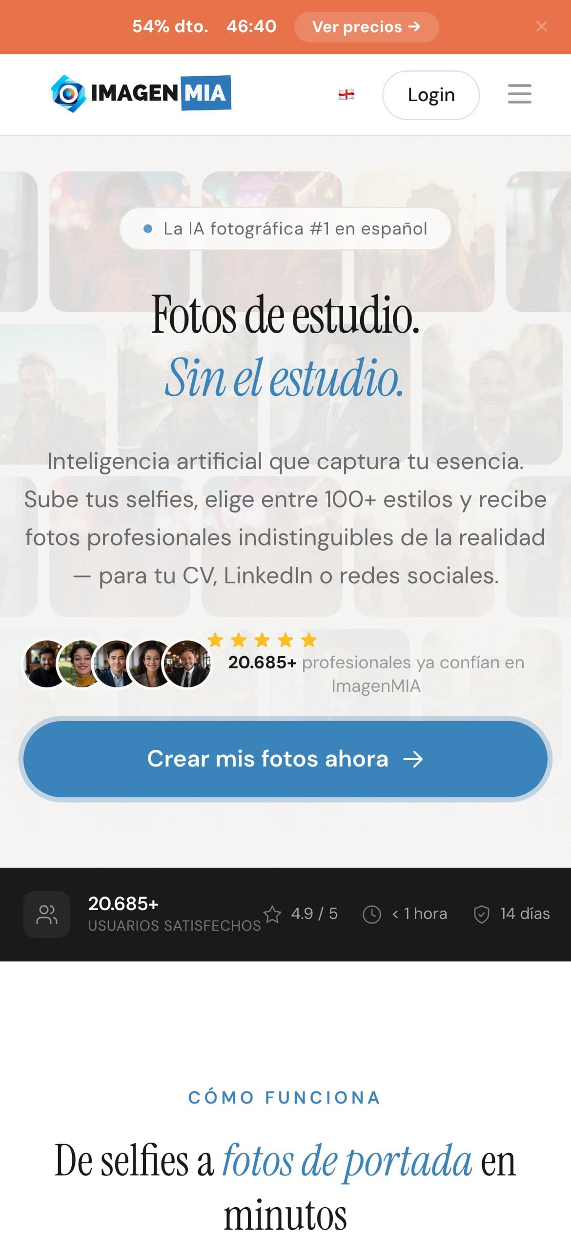 ImagenMIA on mobile
