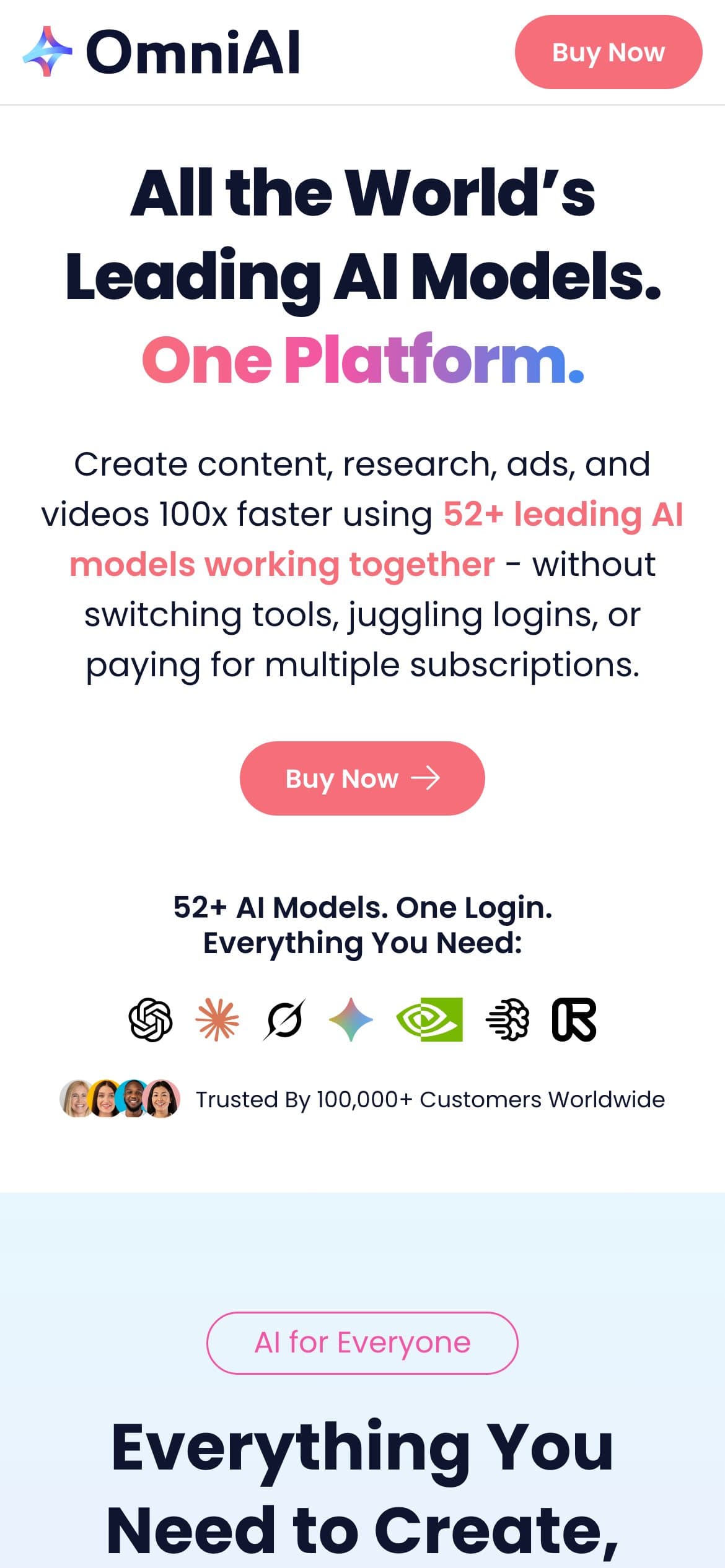 Omni AI on mobile
